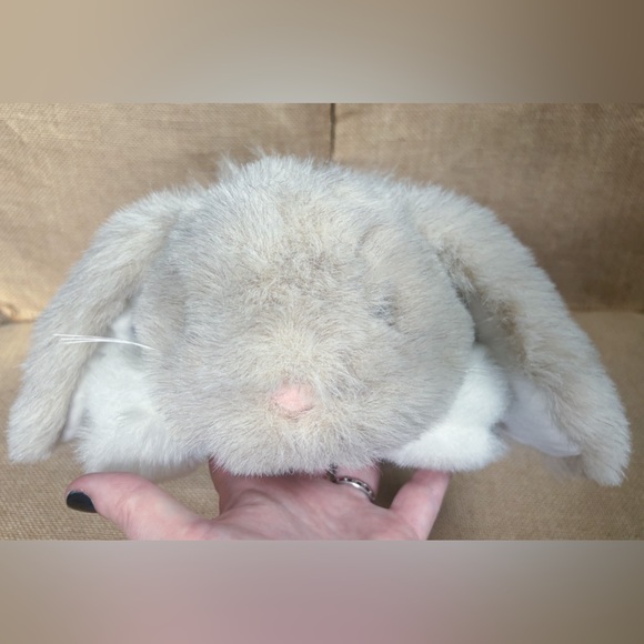 Vintage | Other | Vintage Plush Fuzzy Long Haired Lop Eared Bunny ...